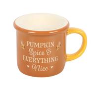Something Different Pumpkin Spice & Everything Nice Tasse Brûleur à huile (taille unique) (marron, blanc, jaune)