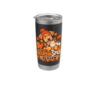 Pumpkin Spice Season Café Café Automne Animaux de compagnie Gobelet isotherme en acier inoxydable double paroi