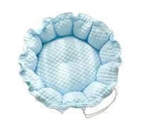 Pumpkin Style Pet Nest, Cat Nest Bed, Two-usage Pet Kennel, Cool Feeling Pet Supplies, Adjustable Drawstring Pet Bed, Indoor Cat Nest, Pumpkin Pet Bed, Cat Bed With Drawstring, Polyvalent Pet Kennel