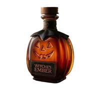 Pumpkin Whisky Bottle - Halloween Wine Dispensver - Decoration en verre Dispensateur Disantre d'automne Party décor présent pour la maison Famille Cabinet Men Hommes Femmes Gathering