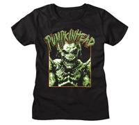 Pumpkinhead Demon Women's T Shirt Logo Scary Evil Monster Hook Horror Movie BlackM