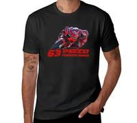 PUMPKINPAIPAI Francesco-Bagnaia-T-Shirt-Graphic-t-Shirts-Oversized-t-Shirt-Workout-Shirts-for-Men