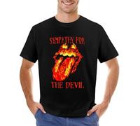 PUMPKINPAIPAI Sympathy for The Devil T-Shirt Sweat Shirts Hippie Clothes Quick Drying t-Shirt Plain t-Shirt Funny t Shirts for Men