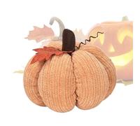 Pumpkins Artificiels - Tricotée avec Rayures, Centres De Table De Table De Thanksgiving Faits À La Main | Récolte Gathering Afficher Étagères Porche Bars À Café Manteaux Décoration De Salon
