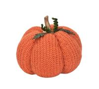 Pumpkins Artificiels - Tricotée avec Rayures, Centres De Table De Table De Thanksgiving Faits À La Main | Récolte Gathering Afficher Étagères Porche Bars À Café Manteaux Décoration De Salon
