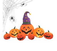 Pumpkins gonflables pour Yard - Décor Halloween Blow Up, Affichage des Chantiers éclairés | LED allumé à l'extérieur pour Halloweens, décorations de pelouse gonflables pour Les Vacances à j