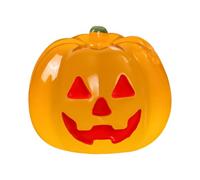 Pumpkins Halloween lumineux - Figurine légère de 2 cm, résine miniature effrayante accessoire | Ambience du parti intérieur, lanterne de cheminement en plein air, Jack-O'-Lantern Feature pour la décor