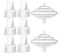PumpMom Vannes de rechange et protection anti-retour pour Spectra, pièces de pompe compatibles Spectra S1 S2 9 Plus par PumpMom (accessoires non originaux), blanc