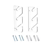pumpumlia 1 paire de supports de rangement muraux pour skateboards, longboards et scooters