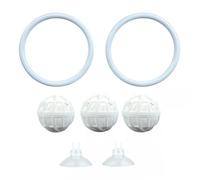 pumpumlia Anneaux d'exercice flottants Bettas Nitrobactéries Jouet flottant Anneaux ronds pour aquarium Antidépresseur Bettas Anneaux d'exercice pour poissons