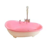pumpumlia Bain d'eau pour oiseaux - Baignoire de douche pour perroquets - Pour perruches, inséparables - Bol intelligent - Fournitures pour oiseaux