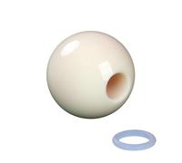 pumpumlia Balle d'entraînement pour billard avec trou - Accessoire de table de billard - Avec trou - Outil d'entraînement