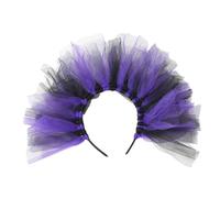 pumpumlia Bandeau unique en maille pour festival - Pour événements à thème et fêtes - Confortable et pratique - Bandeau en maille