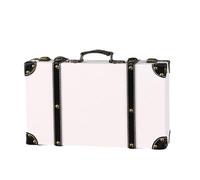 pumpumlia Boîte de rangement en cuir robuste de style rétro pour bijoux et petits objets avec savoir-faire et élégant coffres au trésor en cuir