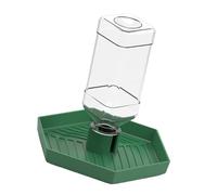 pumpumlia Bol d'alimentation amovible pour nourriture et eau pour dragons barbus Reptiles Distributeur d'eau automatique pour reptiles Amphibiens Bol d'eau