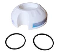 pumpumlia Bouchons de support de nettoyage de piscine pour cellules salées avec joints toriques, joints toriques, résistance à la corrosion, accessoires d'entretien de piscine