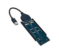 pumpumlia Câble adaptateur USB 3.0 pour connexion facile pour disque dur solide 1425/1398/1466/1465 de remplacement 12 + 6 broches