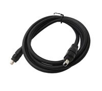 pumpumlia Câble IEEE1394 IEEE1394 à 4 broches pour caméscope et ordinateur, installation facile Plug and Play FireWire