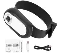 pumpumlia Caméra anti-secousses portable 1080p pour chats et chiens - Pour activités de plein air - Boîtier étanche nécessaire UHD - Enregistreurs vidéo de camping