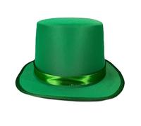 pumpumlia Chapeau haut de couleur vive pour bal masqué, fête, gentleman chapeau jazzy avec ceinture pour adulte, accessoire tendance pour spectacles sur scène