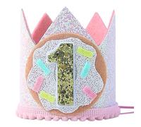 pumpumlia Chapeau unisexe pour premier anniversaire de bébé, festival confortable pour bébé
