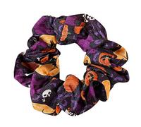 pumpumlia Chouchous élastiques en satin pour queue de cheval - Accessoires d'Halloween pour femmes et filles