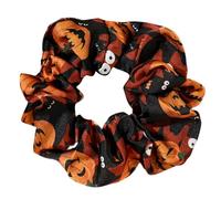 pumpumlia Chouchous élastiques en satin pour queue de cheval - Accessoires d'Halloween pour femmes et filles