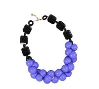 pumpumlia Collier de perles en résine fait à la main, design ethnique portable pour un usage quotidien, collier de perles en résine portable, taille unique, Comme décrit, Comme décrit.