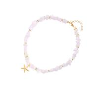 pumpumlia Collier fait à la main réglable en pierre naturelle pour femme - Collier féminin réglable en minéraux écrasés, taille unique, Comme décrit, Comme décrit.