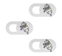 pumpumlia Couverture de webcam créative pour protéger la vie privée sur les téléphones, tablettes, ordinateurs portables avec cache de caméra facile à installer