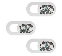 pumpumlia Couverture de webcam créative pour protéger la vie privée sur les téléphones, tablettes, ordinateurs portables avec cache de caméra facile à installer