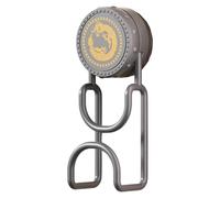 pumpumlia Crochet à ventouse robuste pour salle de bain et cuisine Installation facile en acier inoxydable Solution de rangement domestique Support mural peu encombrant