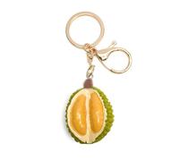 pumpumlia Élégant pendentif en forme de fruit Durian - Bijoux pour les amateurs de mode - Montrez vos styles avec ce pendentif en forme de fruit unique, jaune