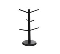 pumpumlia Élégant porte-gobelet en bois - Présentoir et rangement en forme d'arbre - Solution de rangement pour comptoir