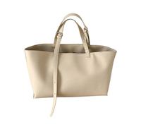 pumpumlia Élégant sac à main et sac à bandoulière en cuir PU avec poignée supérieure pour femme moderne offrant confort et grand rangement Sac à main en cuir PU, blanc, One Size
