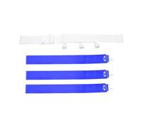 pumpumlia Ensemble de ceintures et drapeaux de football réglables avec drapeaux pour entraînement en plein air, ceinture réglable pour adolescents et adultes
