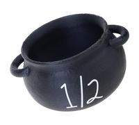 pumpumlia Ensemble de tasses à mesurer magiques en forme de chaudron pour Halloween, accessoires de décoration et de fête, sorcières, cuisines, tasses à mesurer