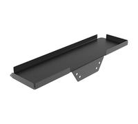 pumpumlia Étagère de rangement d'écran pour routeur et plus d'espace - Étagère de rangement en métal pour bureau et jeu - Étagère de rangement pour câbles