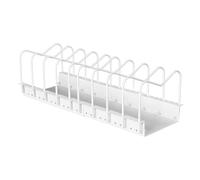 pumpumlia Étagère de rangement extensible pour sacs - Séparateurs pour placards - Systèmes d'étagères flexibles - Structure en acier au carbone - Solution de rangement pour sacs