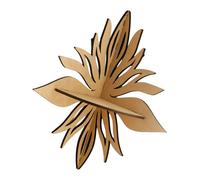 pumpumlia Étagère murale flottante en bois sculpté à motif floral pour salon, chambre à coucher