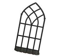 pumpumlia Étagère murale rétro en bois creux multifonction à suspendre pour décoration d'intérieur, huile essentielle et cristal