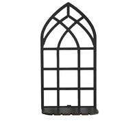 pumpumlia Étagère murale rétro en bois creux multifonction à suspendre pour décoration d'intérieur, huile essentielle et cristal