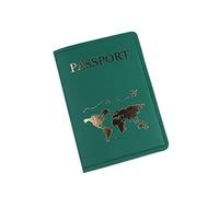 pumpumlia Étiquette de voyage tendance en cuir PU avec lettre imprimée pour valise, adresse
