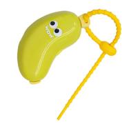 pumpumlia Étui de rangement amusant pour tête de brosse à dents en forme de banane avec coque de protection, idéal pour les voyages, un usage quotidien, les voyages