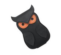 pumpumlia Étui de rangement en cuir synthétique pour médiators de guitare, Noir