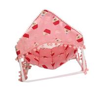 pumpumlia Hamac cochon d'Inde - Joli hamac imprimé pour hamster - Accessoire d'activité pour lapins, furets et hamster