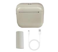 pumpumlia Imprimante d'autocollants miniatures portables rechargeables pour instantanés, étiquettes, reçus, impression photo, opérations faciles, imprimante connectée
