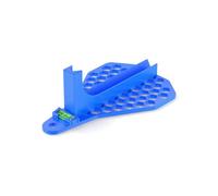 pumpumlia Instrument de nivellement de selle de vélo imprimé avec fonction de réglage horizontal et matériaux polymères Dispositif de nivellement assis pour vélo