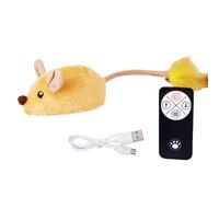 pumpumlia Jeu interactif amusant jouet électrique mobile pour chats félins télécommande d'intérieur