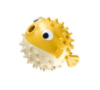 pumpumlia Jouet interactif distributeur de friandises pour chien - Jouet à mâcher Globefish pour grands chiens - Jouet de dressage cool pour chien